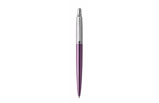 Parker Jotter Ballpoint Pen Victoria Violet/Chrome Barrel Blue Ink Gift Box - 1953190 - NWT FM SOLUTIONS - YOUR CATERING WHOLESALER