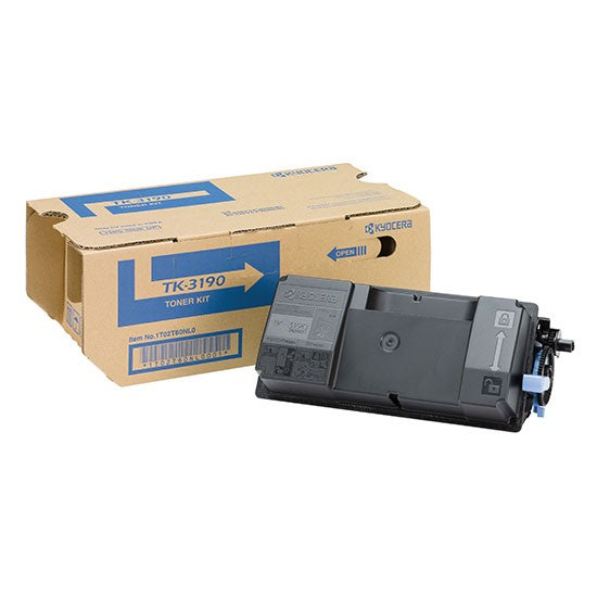 Kyocera TK3190 Black Toner Cartridge 25k pages - 1T02T60NL1 - NWT FM SOLUTIONS - YOUR CATERING WHOLESALER