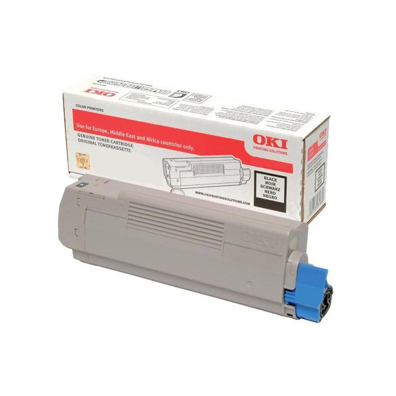 OKI Black Toner Cartridge 10K pages - 46443104 - NWT FM SOLUTIONS - YOUR CATERING WHOLESALER