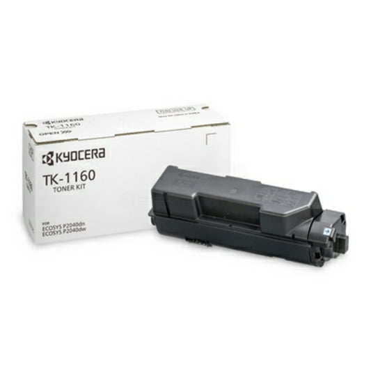 Kyocera TK1160 Black Toner Cartridge 7.2k pages - 1T02RY0NL0 - NWT FM SOLUTIONS - YOUR CATERING WHOLESALER