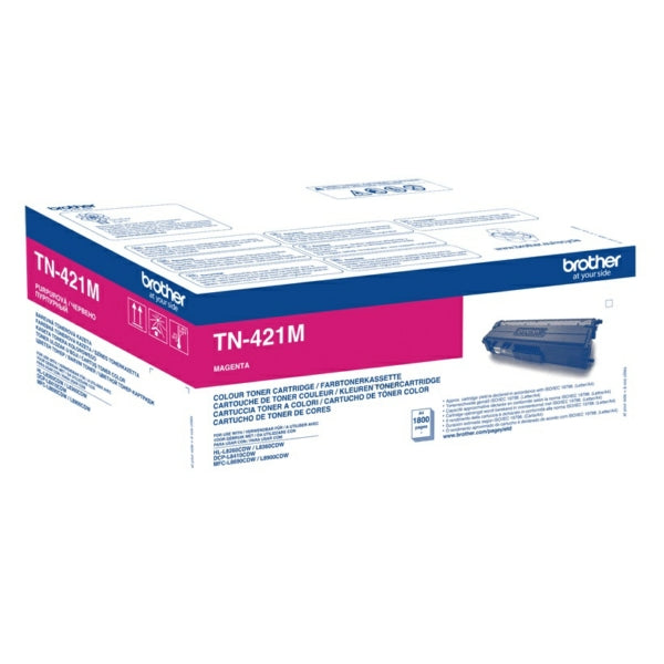 Brother Magenta Toner Cartridge 1.8k pages - TN421M - NWT FM SOLUTIONS - YOUR CATERING WHOLESALER