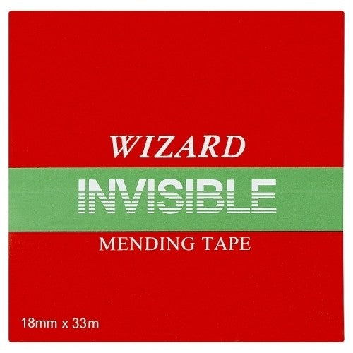 ValueX Wizard Invisible Tape 19mmx33m Clear (Pack 8) - 22130 - NWT FM SOLUTIONS - YOUR CATERING WHOLESALER