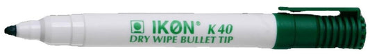ValueX Whiteboard Marker Bullet Tip 2mm Line Green (Pack 10) - K40-04 - NWT FM SOLUTIONS - YOUR CATERING WHOLESALER