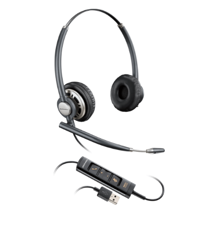 Poly Encorepro HW725 Binaural Headset - NWT FM SOLUTIONS - YOUR CATERING WHOLESALER