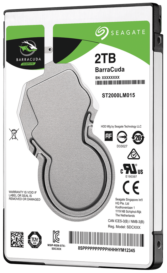Seagate Barracuda 2TB SATA 6Gbs 2.5 Inch 5400 RPM 128MB Cache Internal Hard Disk Drive - NWT FM SOLUTIONS - YOUR CATERING WHOLESALER