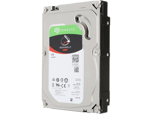 Seagate 2TB IronWolf SATA 3.5 Inch Internal Hard Drive - NWT FM SOLUTIONS - YOUR CATERING WHOLESALER