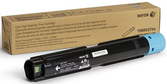 Xerox Cyan High Capacity Toner Cartridge 9.8k pages for VLC70XX - 106R03744 - NWT FM SOLUTIONS - YOUR CATERING WHOLESALER