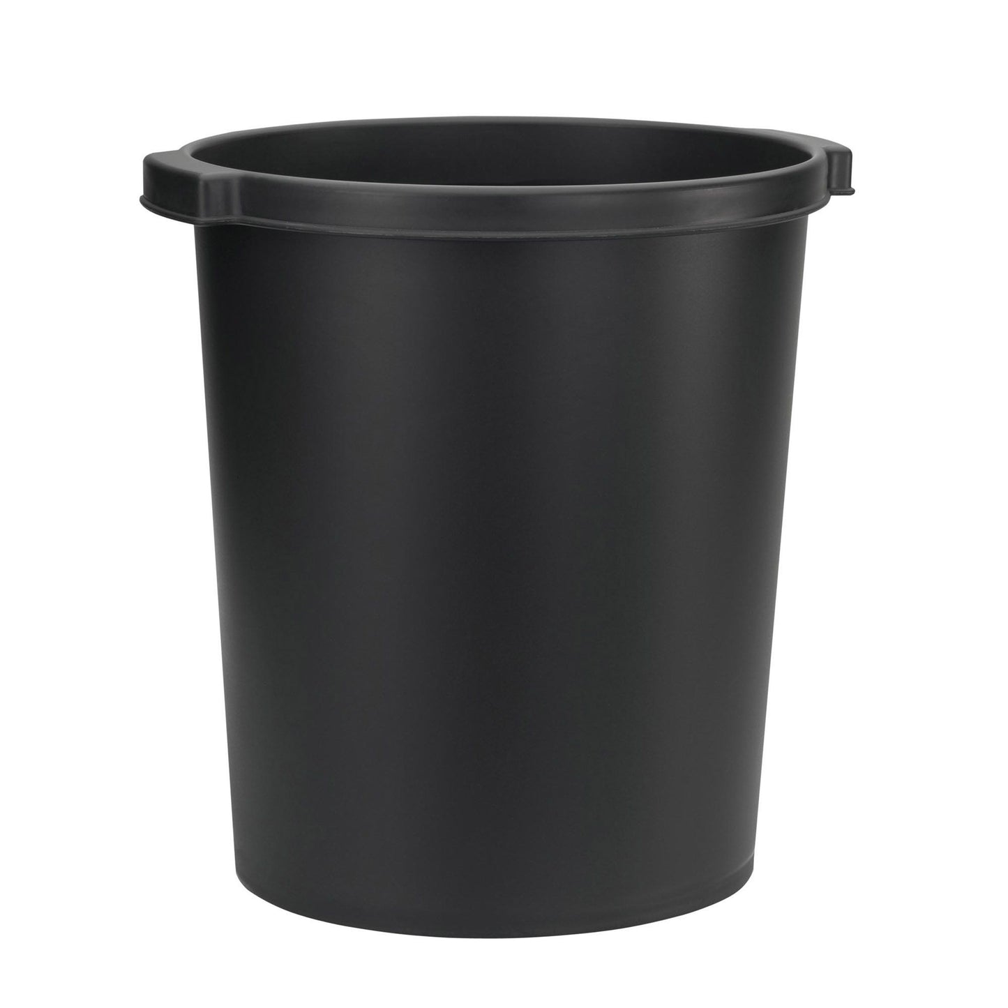 Jalema Resolution Waste Bin Plastic 15 Litre Black - J22928BLK - NWT FM SOLUTIONS - YOUR CATERING WHOLESALER