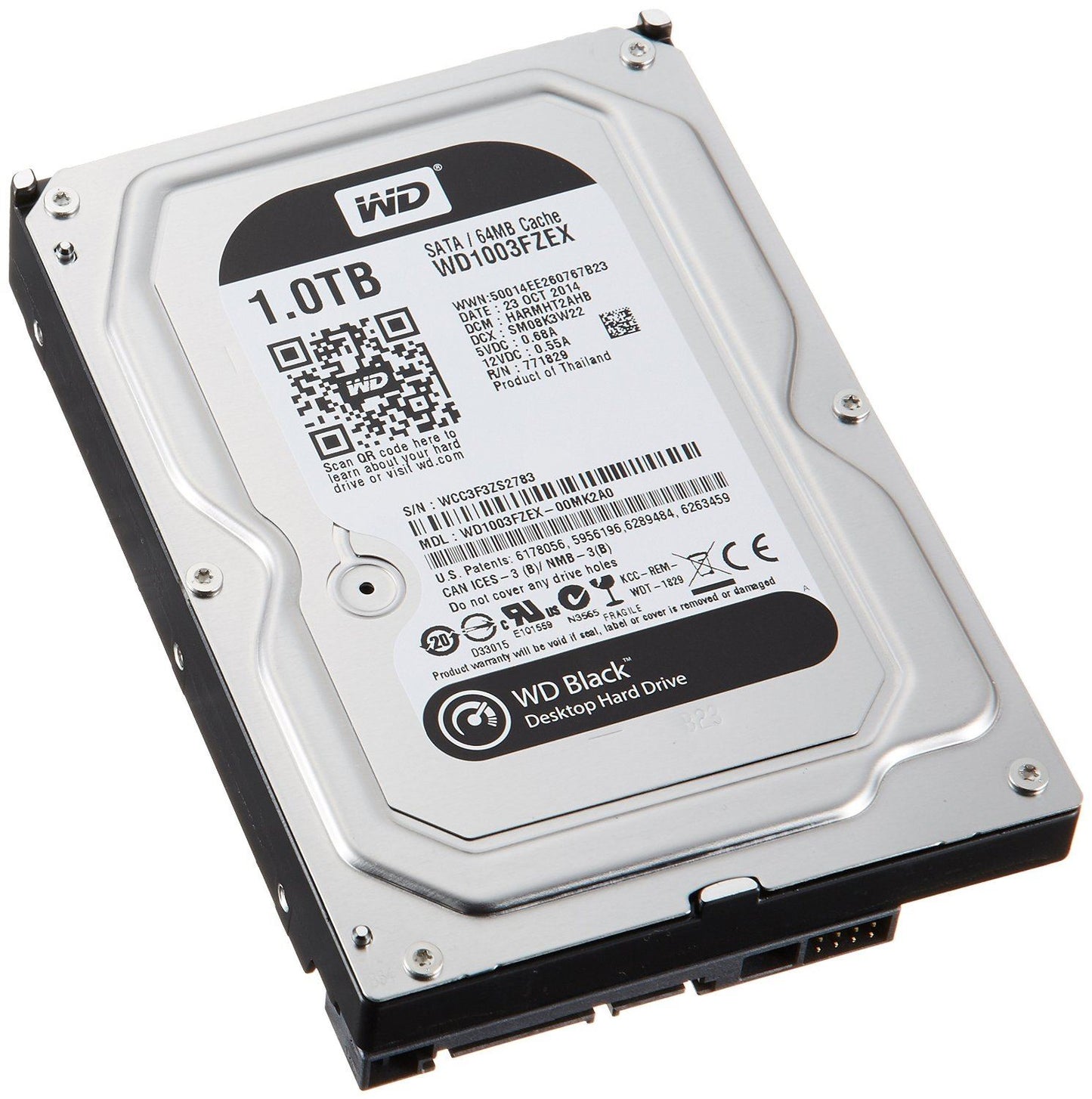 Western Digital Black 1TB 3.5 Inch Desktop Internal Hard Drive - NWT FM SOLUTIONS - YOUR CATERING WHOLESALER