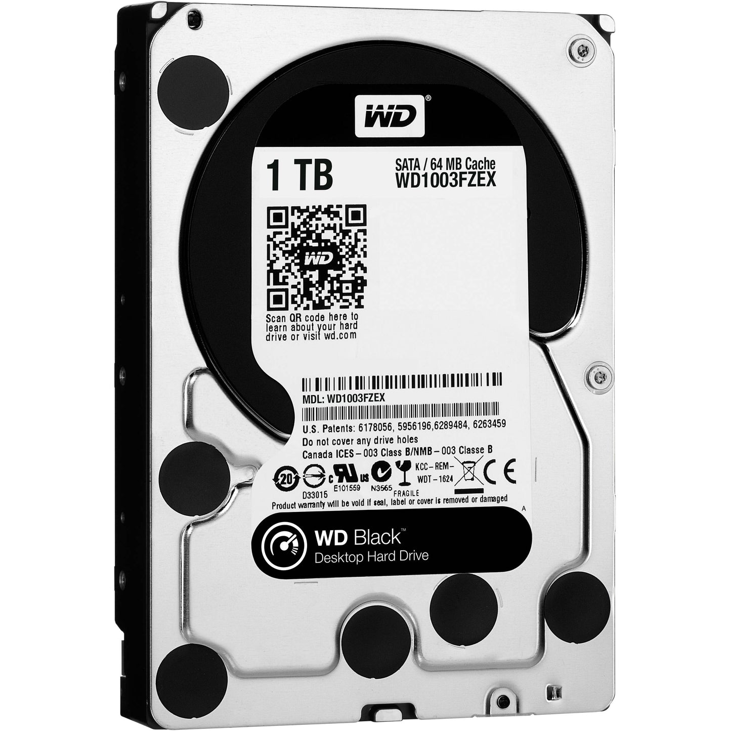 Western Digital Black 1TB 3.5 Inch Desktop Internal Hard Drive