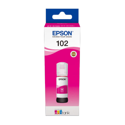 Epson 102 Magenta Ink Cartridge 70ml - C13T03R340 - NWT FM SOLUTIONS - YOUR CATERING WHOLESALER