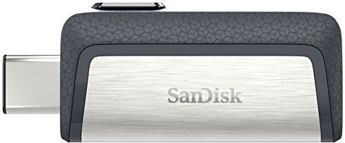 SanDisk Ultra Dual Drive 128GB USB A USB C Flash Drive
