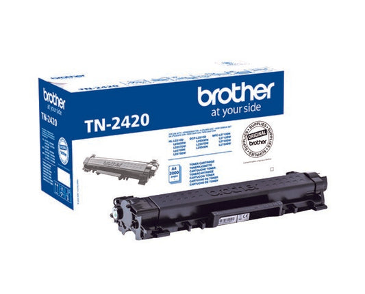 Brother Black Toner Cartridge 3k pages - TN2420 - NWT FM SOLUTIONS - YOUR CATERING WHOLESALER