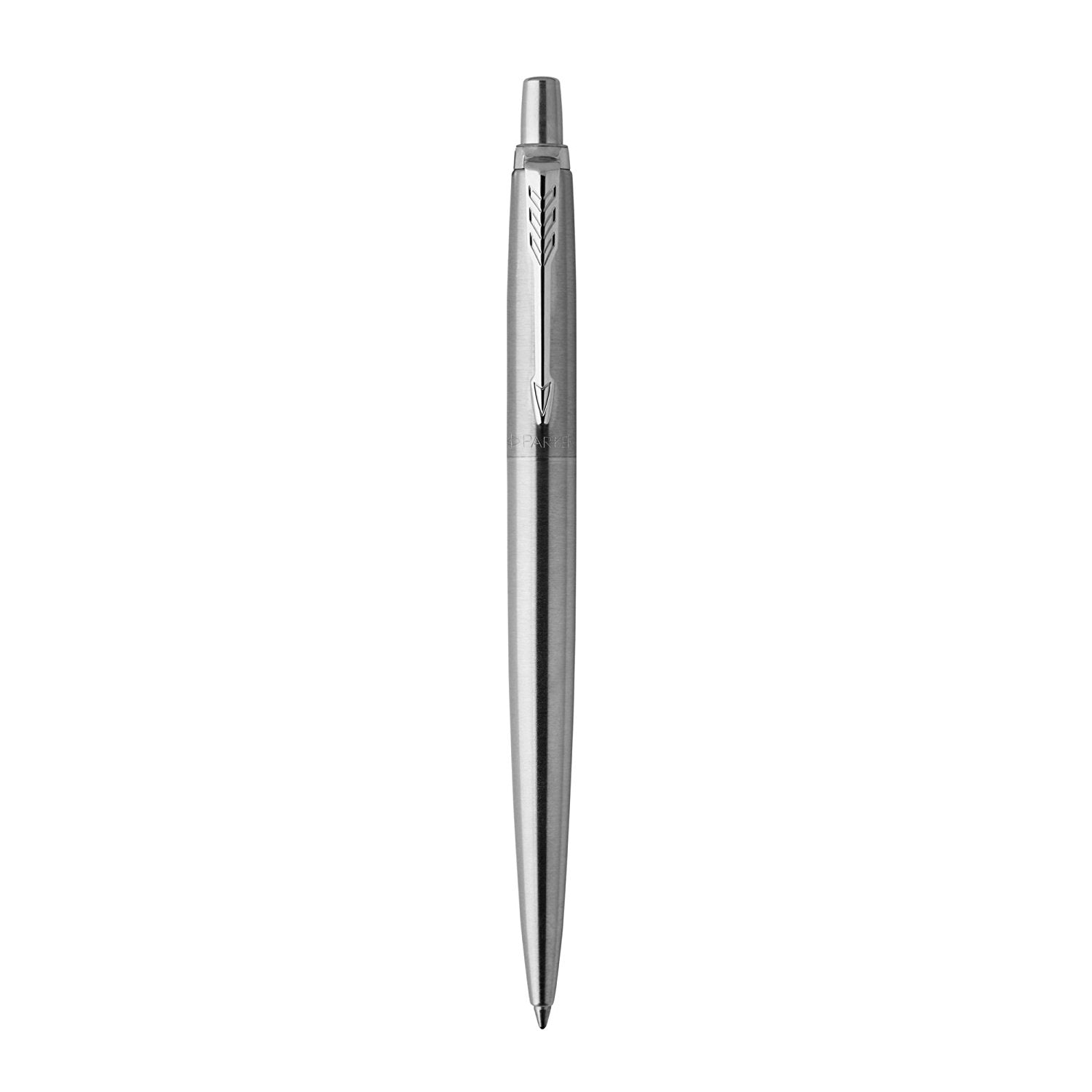 Parker Jotter Ballpoint Pen Stainless Steel/Chrome Barrel Blue Ink - 1953205 - NWT FM SOLUTIONS - YOUR CATERING WHOLESALER