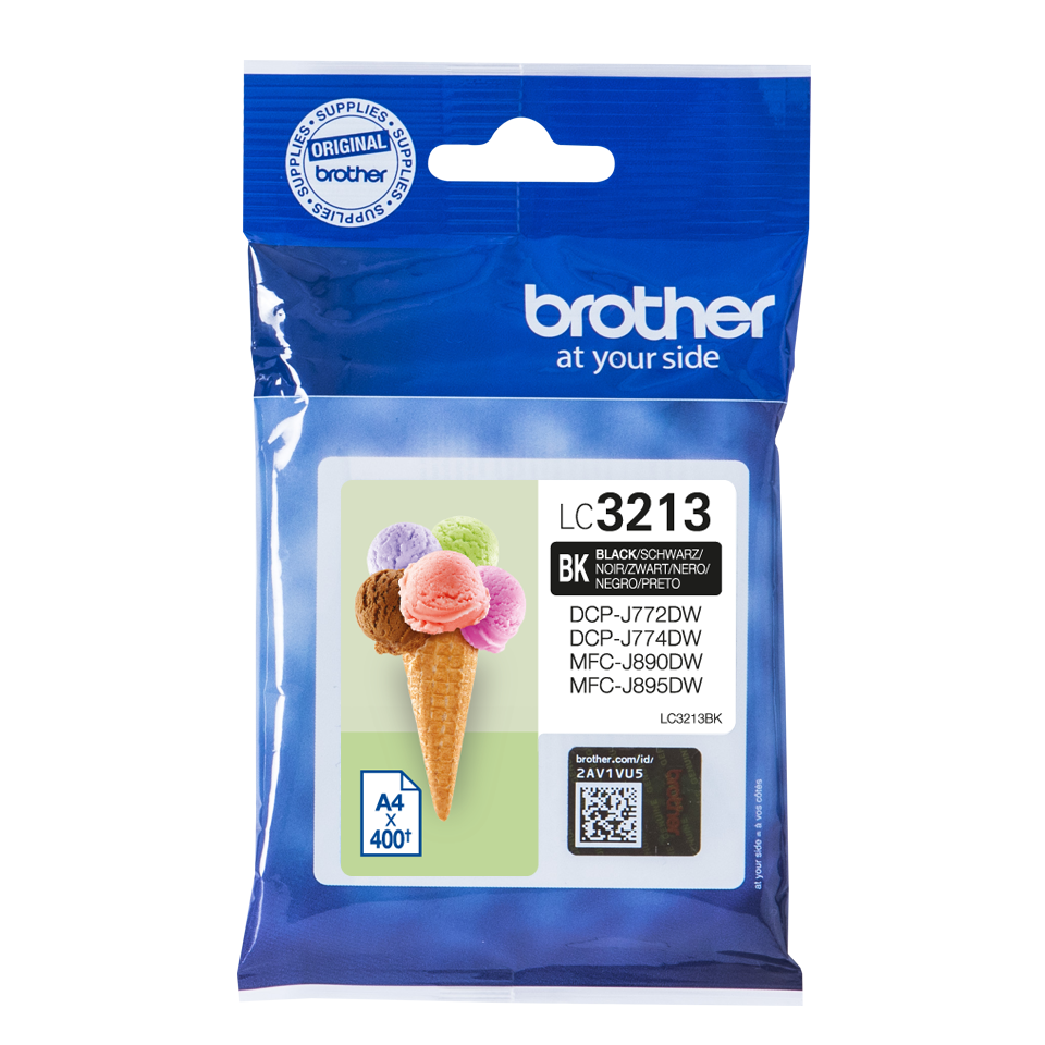 Brother Black Ink Cartridge 15ml - LC3213BK - NWT FM SOLUTIONS - YOUR CATERING WHOLESALER