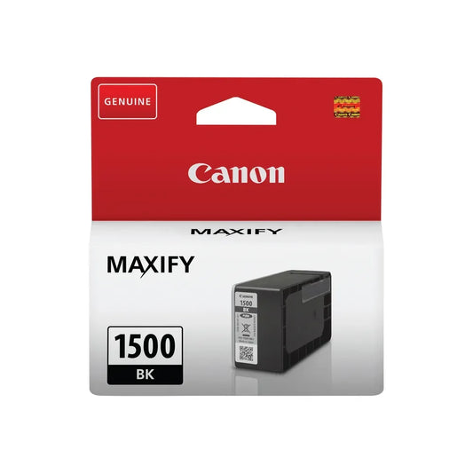 Canon PGI1500 Black Standard Capacity Ink Cartridge 400 Pages - 9218B001 - NWT FM SOLUTIONS - YOUR CATERING WHOLESALER