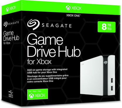 Seagate 8TB Game Drive Hub Xbox USB3.0 External Hard Drive