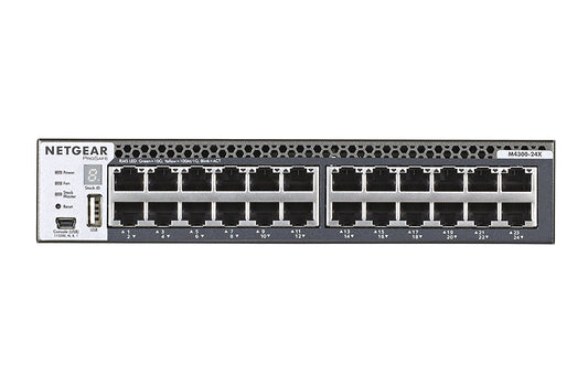 Netgear M4300 24X 24 Port L3 Stackable Switch - NWT FM SOLUTIONS - YOUR CATERING WHOLESALER