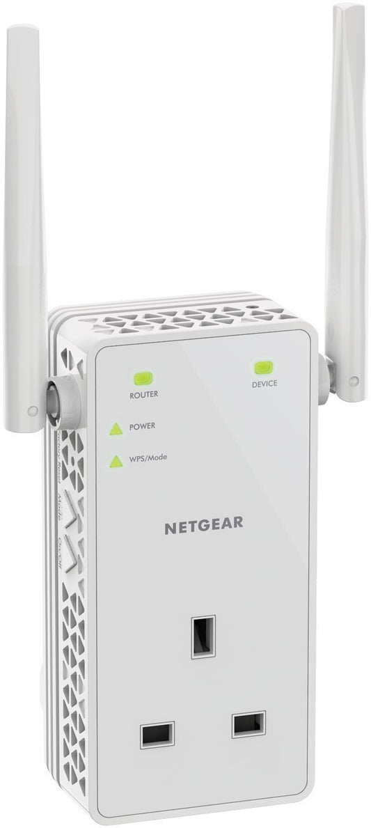 Netgear AC1200 Wallplug Passthrough Extender - NWT FM SOLUTIONS - YOUR CATERING WHOLESALER