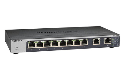 Netgear 8 Port Gige Unmanaged Switch With 2 Port Uplinks - NWT FM SOLUTIONS - YOUR CATERING WHOLESALER