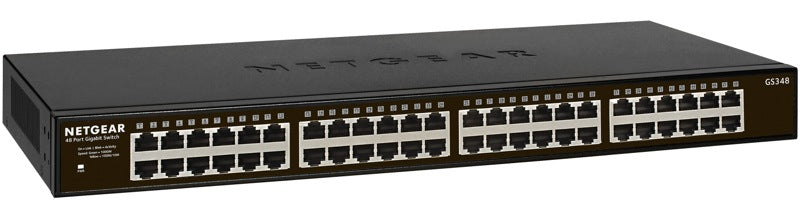 Netgear GS348 48 Port Unmanaged Rackmount Switch - NWT FM SOLUTIONS - YOUR CATERING WHOLESALER