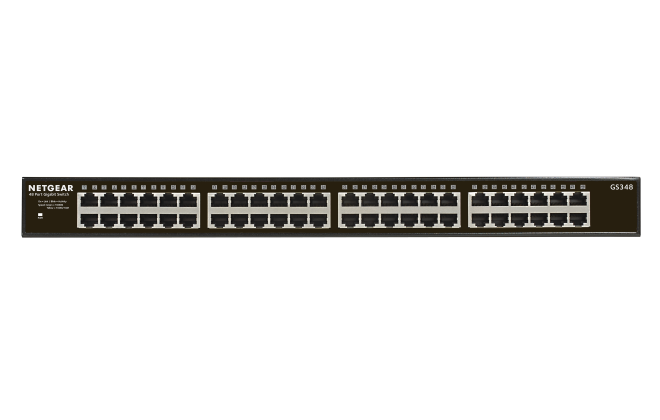 Netgear GS348 48 Port Unmanaged Rackmount Switch