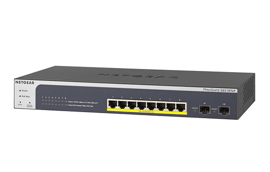 Netgear 8 Port PoE Gbit Smart Switch with 2x SFP - NWT FM SOLUTIONS - YOUR CATERING WHOLESALER