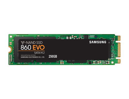 Samsung 250GB 860 EVO M.2 SATA Internal Solid State Drive - NWT FM SOLUTIONS - YOUR CATERING WHOLESALER