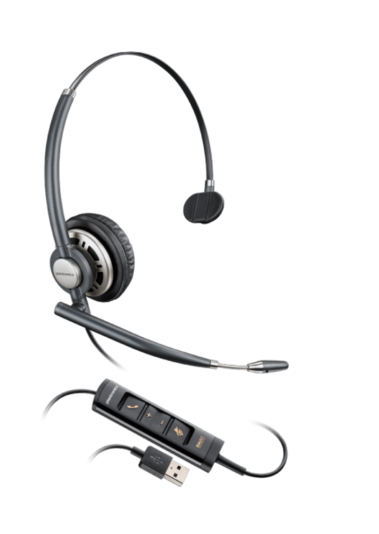 Poly EncorePro HW715 Noise Cancelling USB Mono Headset - NWT FM SOLUTIONS - YOUR CATERING WHOLESALER
