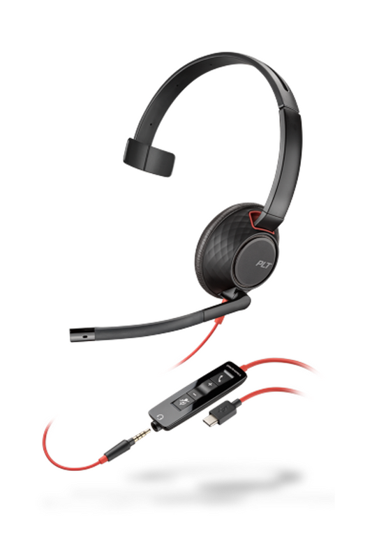 Poly Blackwire 5210 C5210 USB C Headset - NWT FM SOLUTIONS - YOUR CATERING WHOLESALER