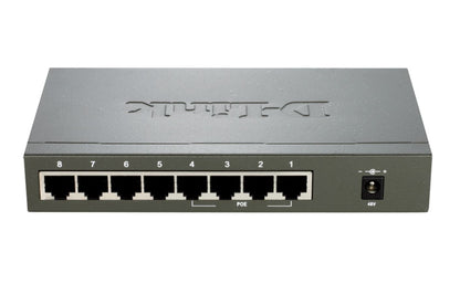 D-Link 8 Port Desktop Switch with 4 PoE Ports