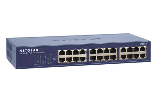 Netgear 24 Port FE Unmanaged Switch - NWT FM SOLUTIONS - YOUR CATERING WHOLESALER