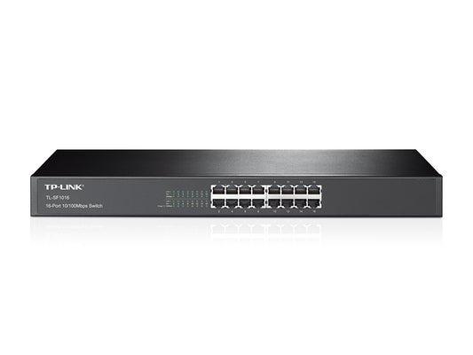 TP Link Unmanaged 16 Port Switch and 1U - NWT FM SOLUTIONS - YOUR CATERING WHOLESALER