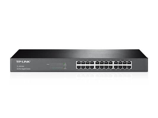TP Link Unmanaged 24 Port Gigabit Switch and 1U - NWT FM SOLUTIONS - YOUR CATERING WHOLESALER
