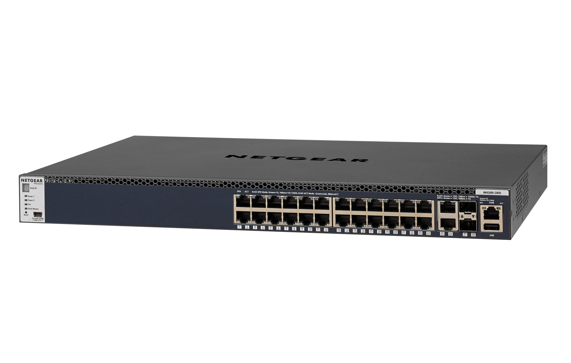Netgear 28 Port L3 Managed Stackable Gigabit Switch - NWT FM SOLUTIONS - YOUR CATERING WHOLESALER