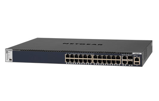 Netgear 28 Port L3 Managed Stackable Gigabit Switch - NWT FM SOLUTIONS - YOUR CATERING WHOLESALER