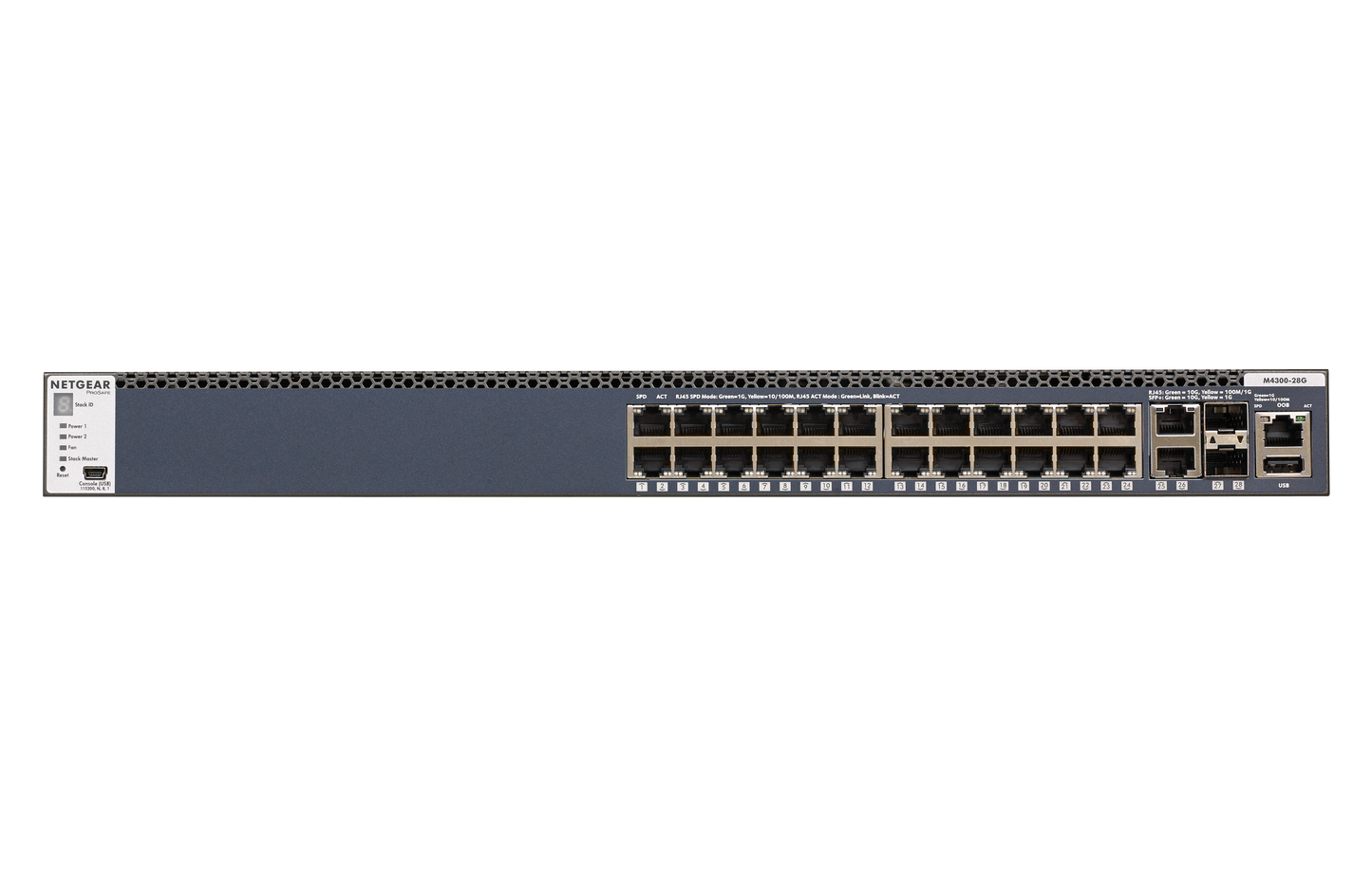 Netgear 28 Port L3 Managed Stackable Gigabit Switch