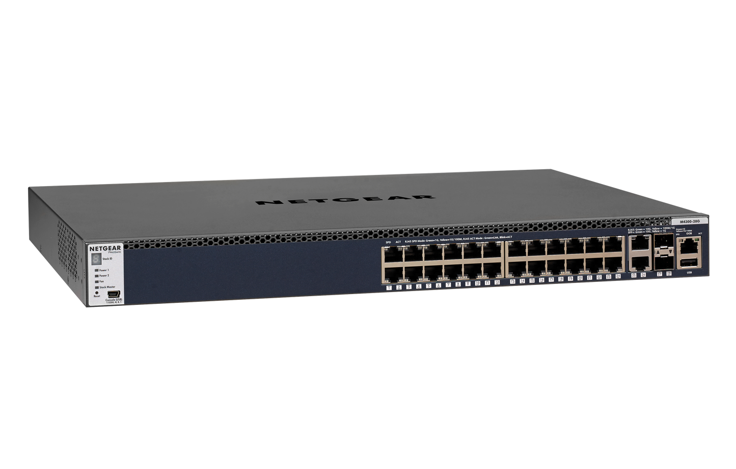 Netgear 28 Port L3 Managed Stackable Gigabit Switch