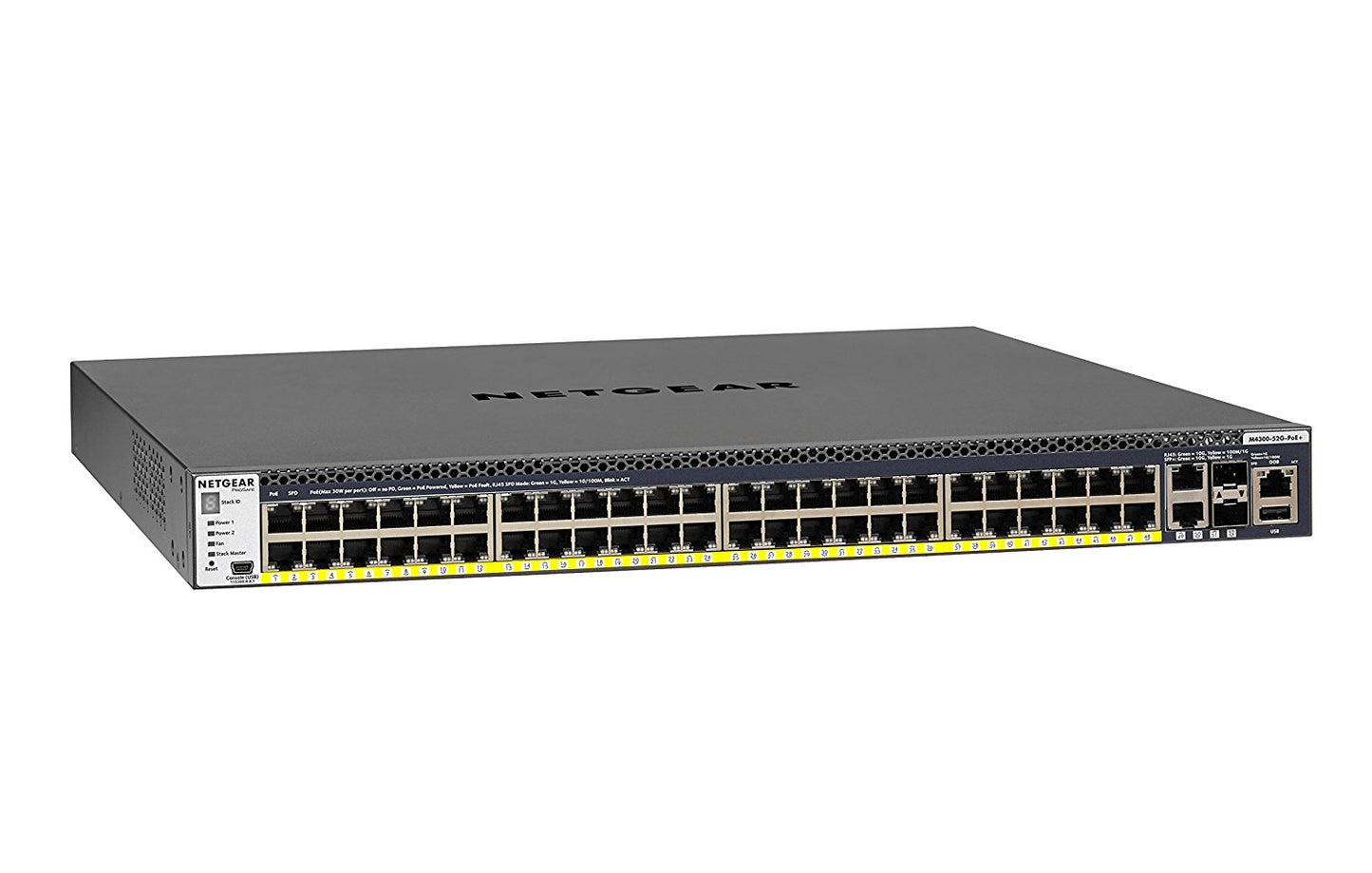 Netgear 48 Port Managed Switch PoE 10G 550W - NWT FM SOLUTIONS - YOUR CATERING WHOLESALER