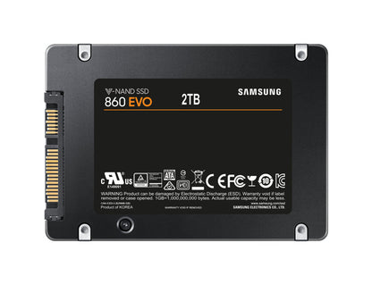 Samsung 2TB 860 EVO SATA Internal Solid State Drive