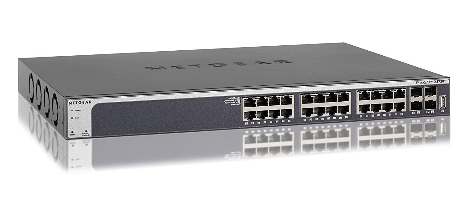 Netgear 28 Port 10G Ethernet Smart Switch - NWT FM SOLUTIONS - YOUR CATERING WHOLESALER