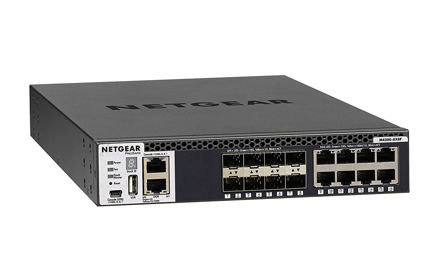 Netgear M4300 8X8F 16 Port L3 10G Managed Switch - NWT FM SOLUTIONS - YOUR CATERING WHOLESALER