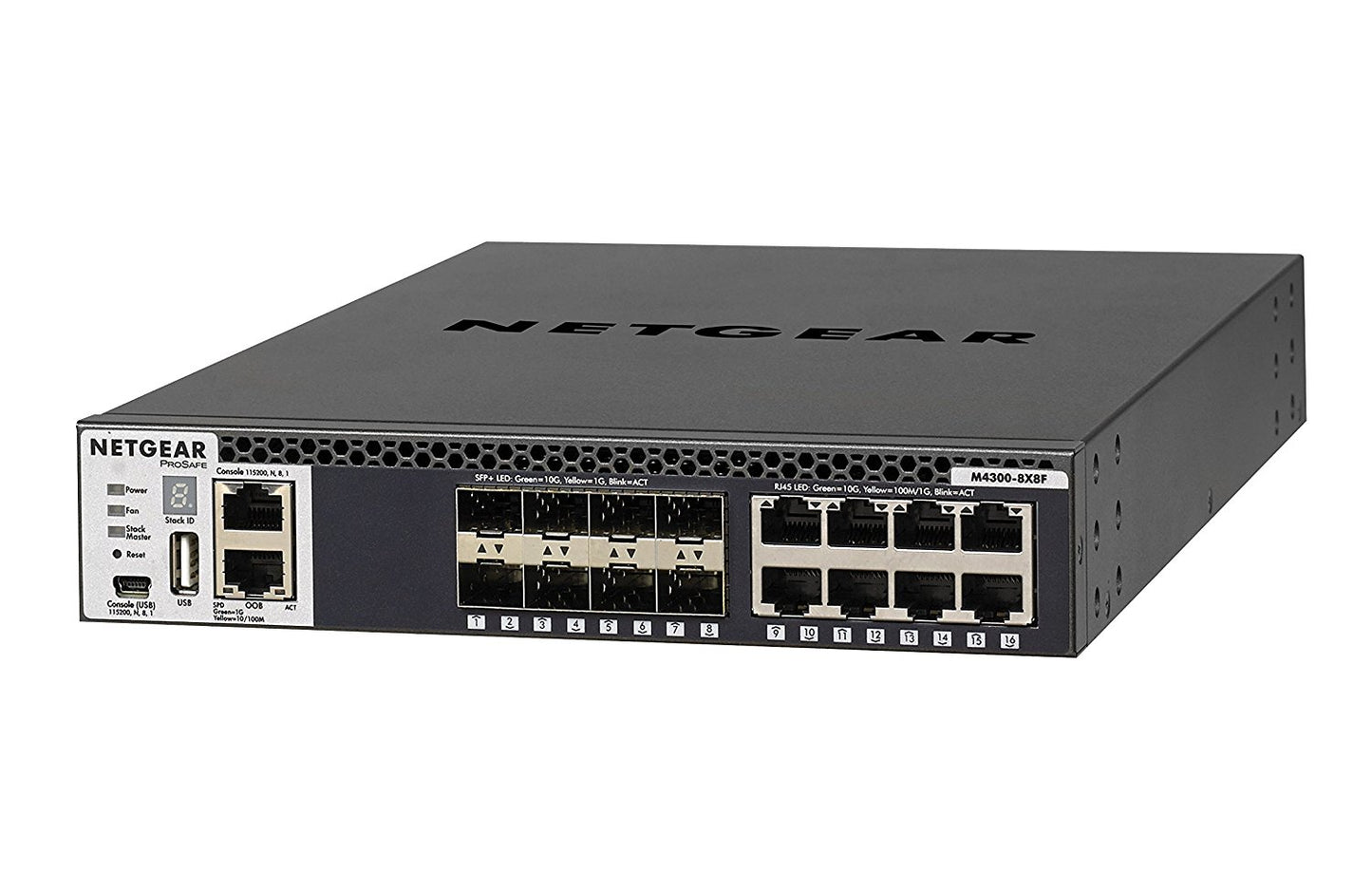 Netgear M4300 8X8F 16 Port L3 10G Managed Switch