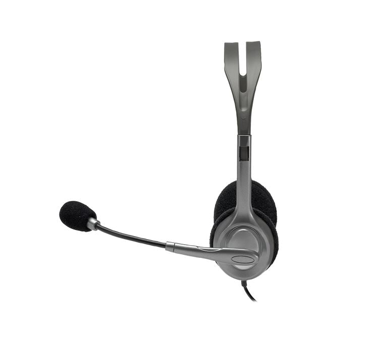 Logitech H111 Binaural Stereo Grey Headset