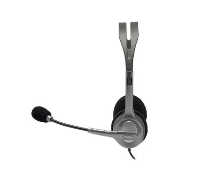 Logitech H111 Binaural Stereo Grey Headset