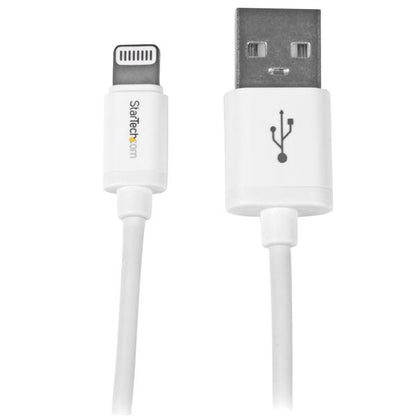 StarTech.com 1m USB to Lightning Apple MFi Certified Charging Cable White - NWT FM SOLUTIONS - YOUR CATERING WHOLESALER