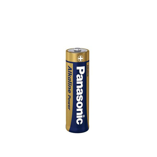 Panasonic Bronze Power AA Alkaline Batteries (Pack 4) - PANALR6B4-APB - NWT FM SOLUTIONS - YOUR CATERING WHOLESALER
