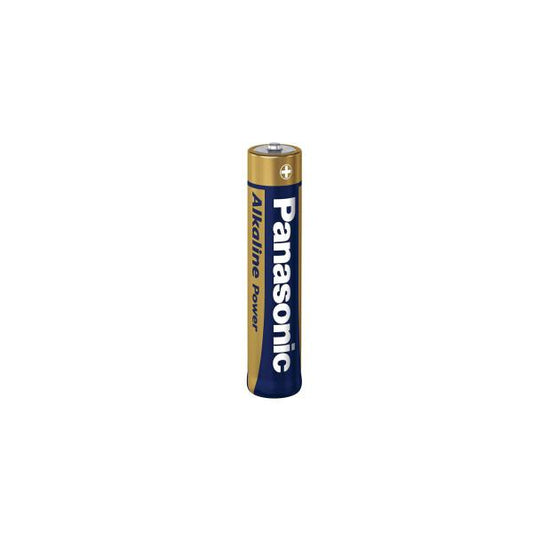 Panasonic Bronze Power AAA Alkaline Batteries (Pack 10) - LR03APB/10BW - NWT FM SOLUTIONS - YOUR CATERING WHOLESALER