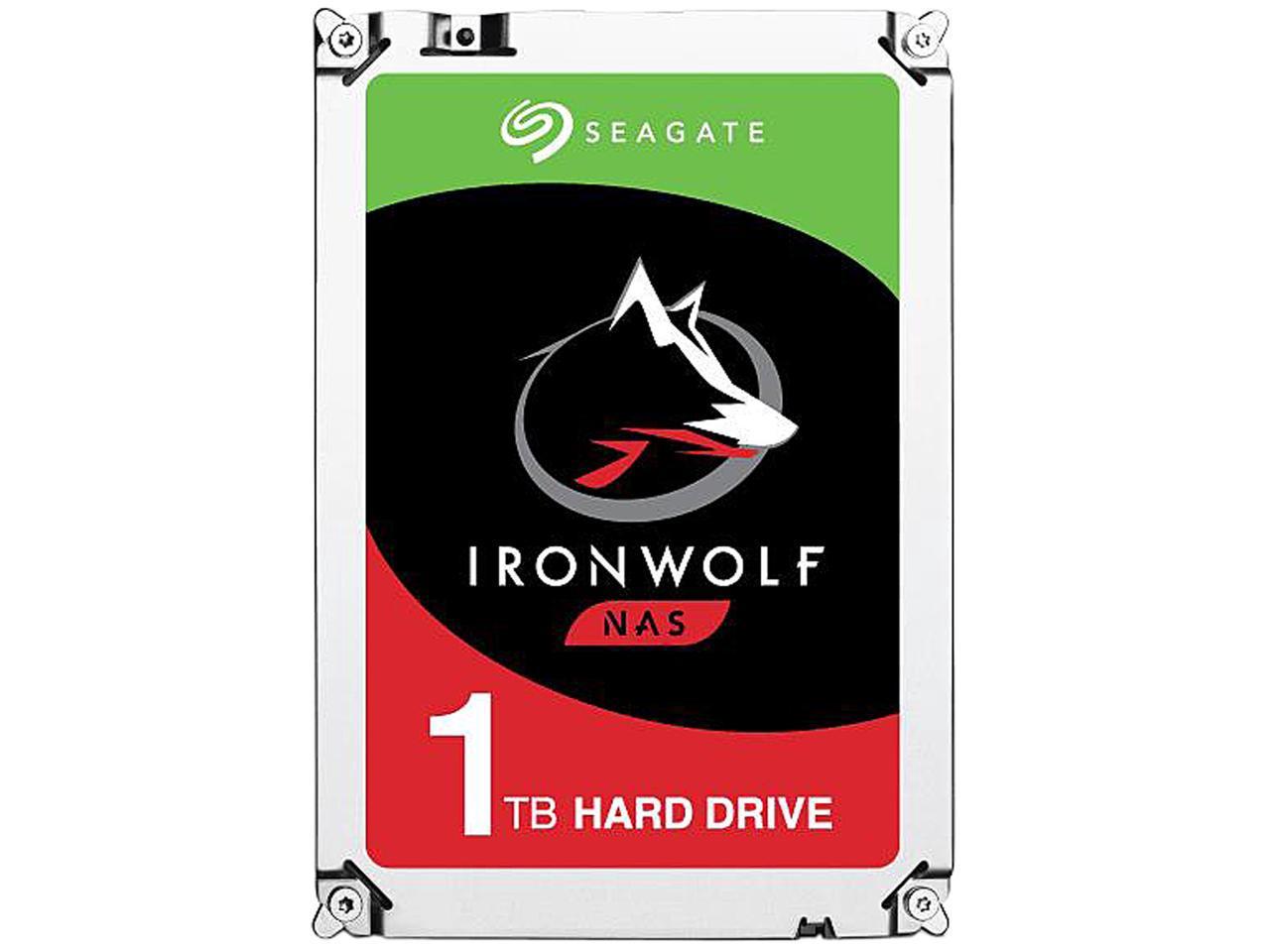 Seagate 1TB IronWolf SATA 3.5 Inch Internal Hard Drive - NWT FM SOLUTIONS - YOUR CATERING WHOLESALER