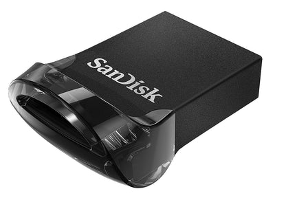 SanDisk Ultra Fit USB3.1 Capless Flash Drive Plug Up to 130Mbs Read Speed
